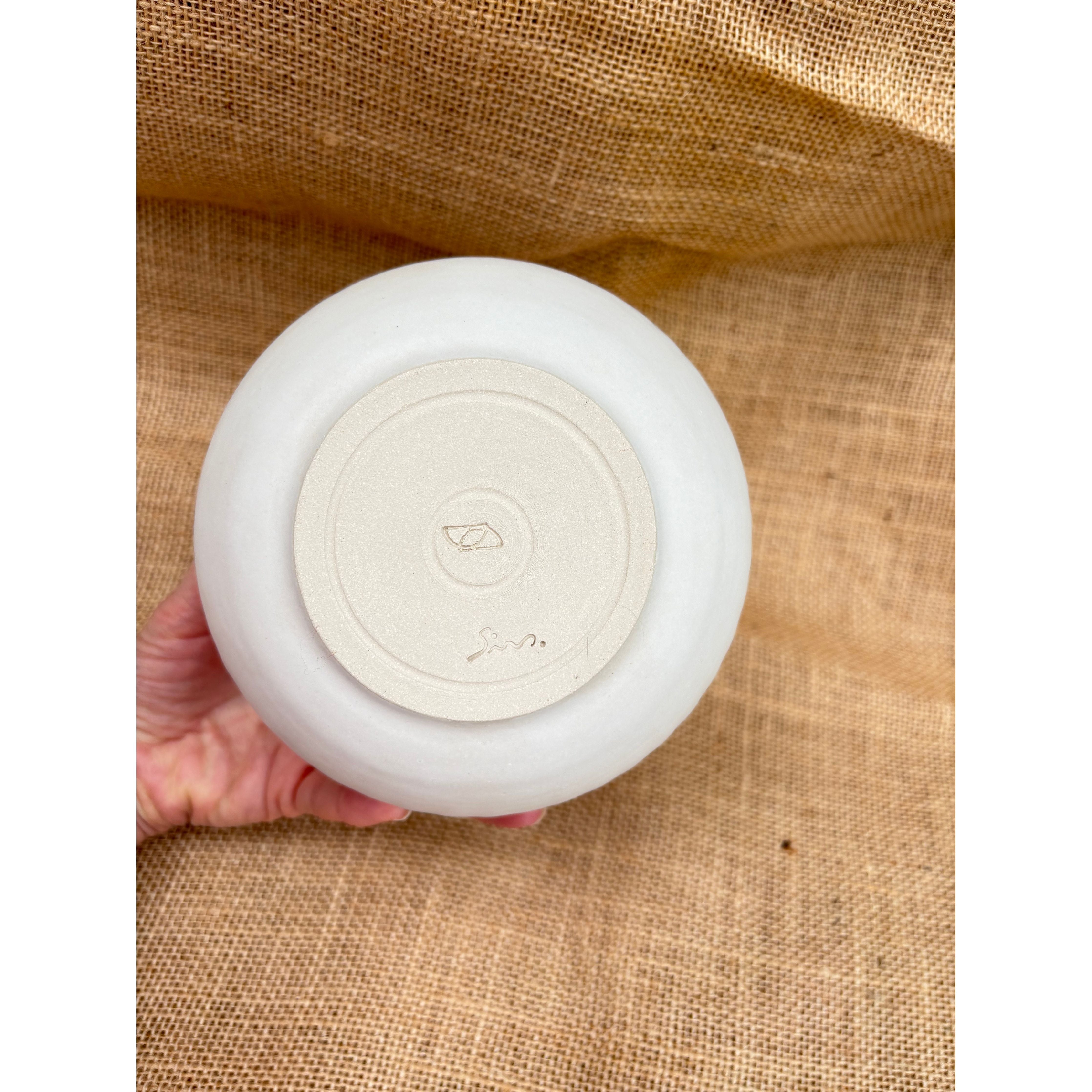 Stoneware Matt Glazed Tealight Holder