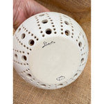 Load image into Gallery viewer, Stoneware Matt Glazed Tealight Holder

