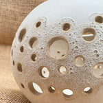 Load image into Gallery viewer, Stoneware Matt and Magma Glazed Tealight holder
