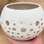 Load image into Gallery viewer, Stoneware Matt and Magma Glazed Tealight holder
