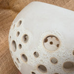 Load image into Gallery viewer, Stoneware Matt and Magma Glazed Tealight holder
