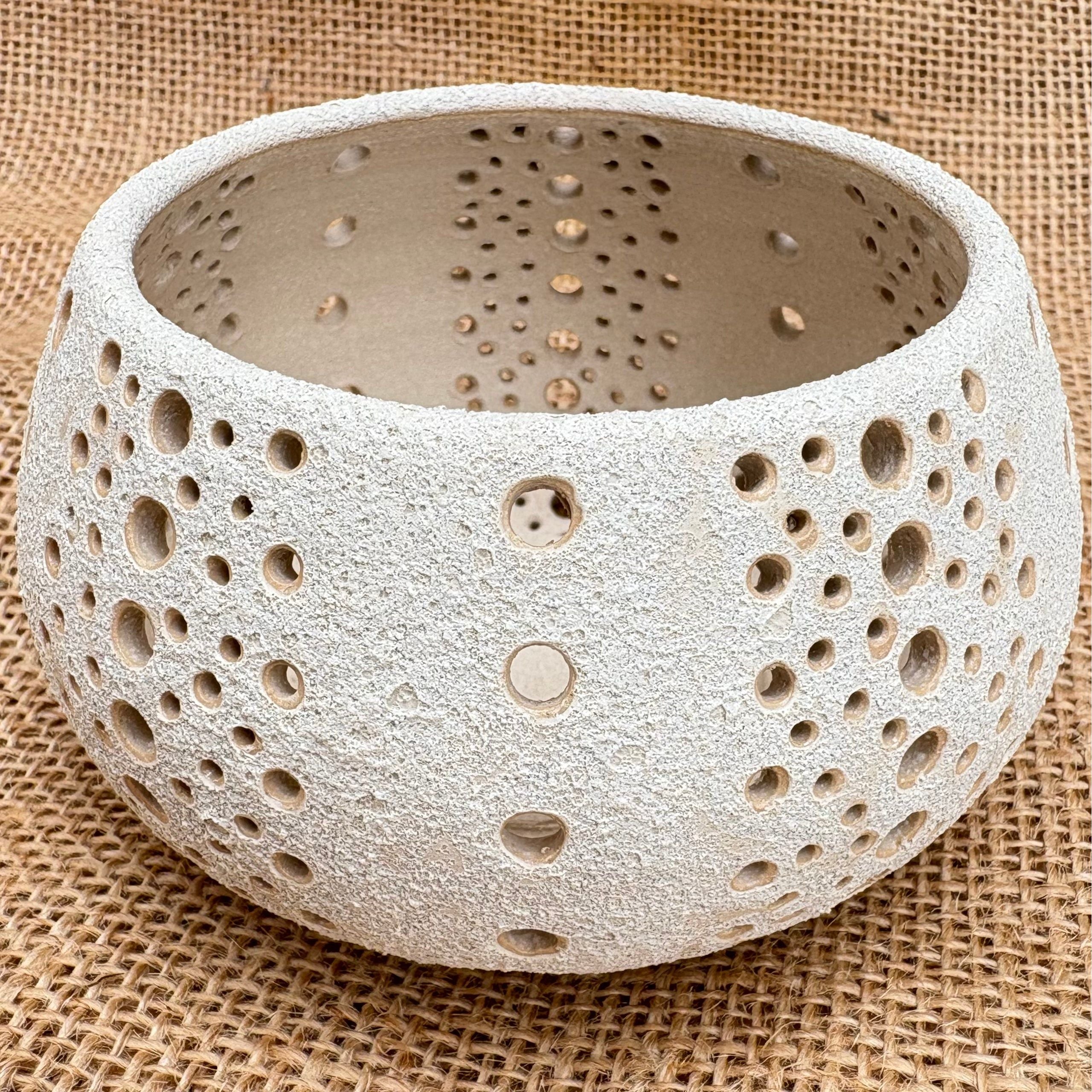 Stoneware, Magma Glazed, Tealight Holder