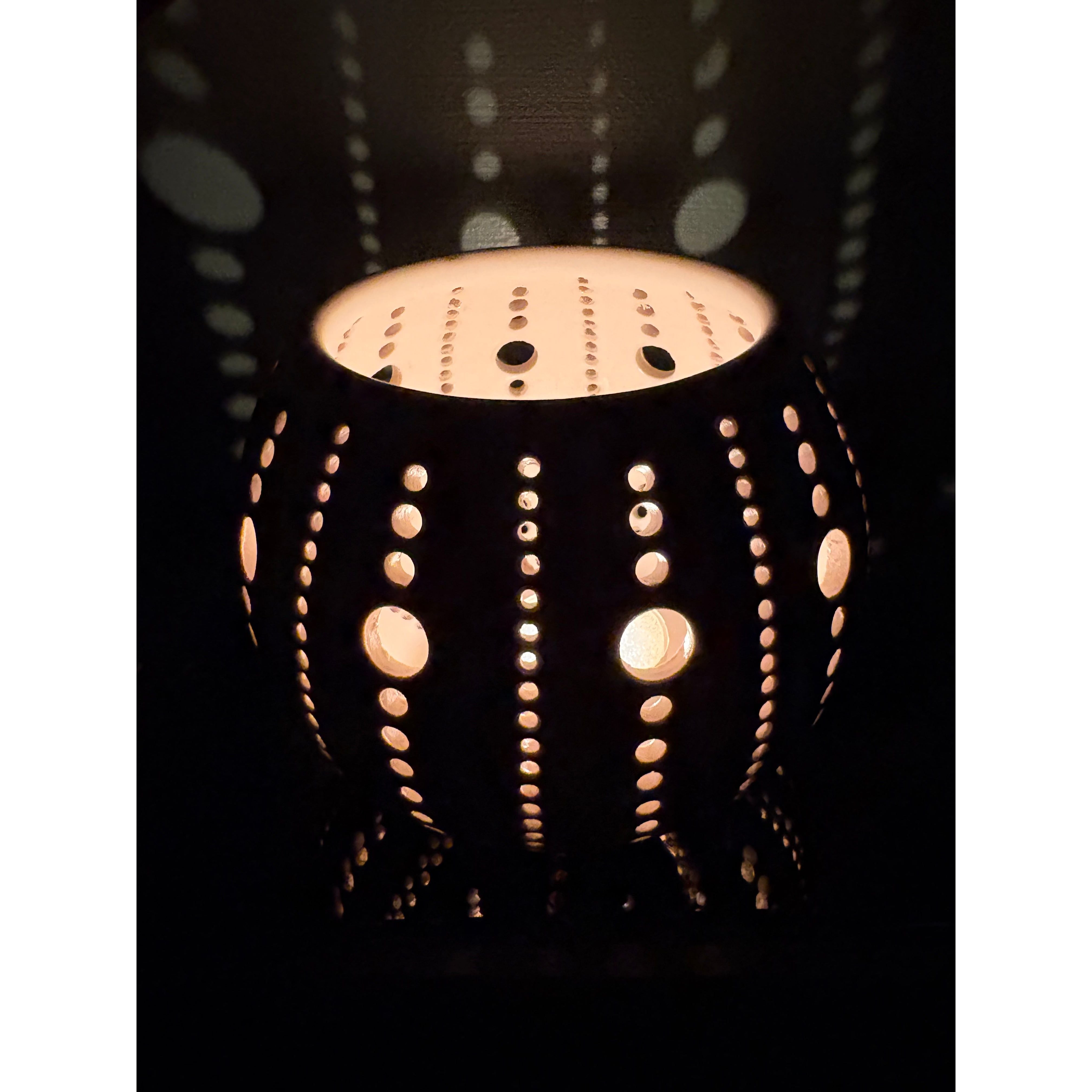 Stoneware Matt Glazed Tealight Holder