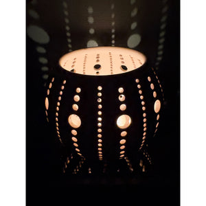 Stoneware Matt Glazed Tealight Holder