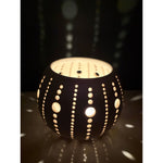 Load image into Gallery viewer, Stoneware Matt Glazed Tealight Holder
