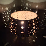 Load image into Gallery viewer, Stoneware, Magma Glazed, Tealight Holder
