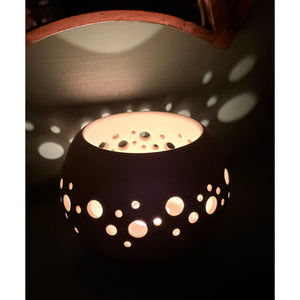 Stoneware Matt Glazed Tealight Holder